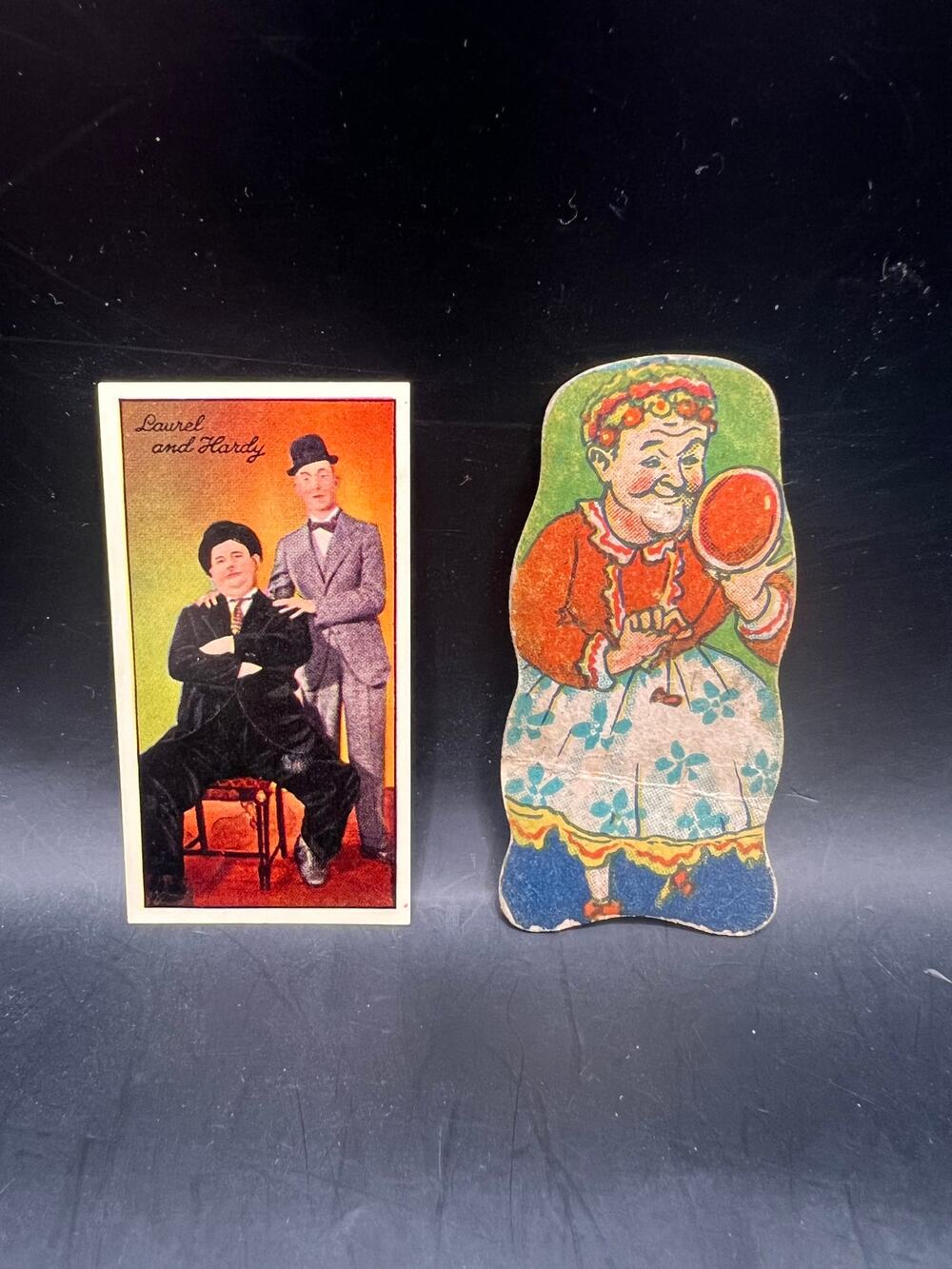 RARE 30's-40's Laurel and Hardy Cards Carreras, Menko, Hollywood, Fine Mess